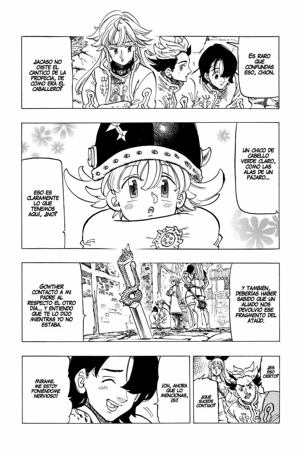 Mokushiroku no Yonkishi Capitulo 56: Encuentro de caballeros profetizados página 12