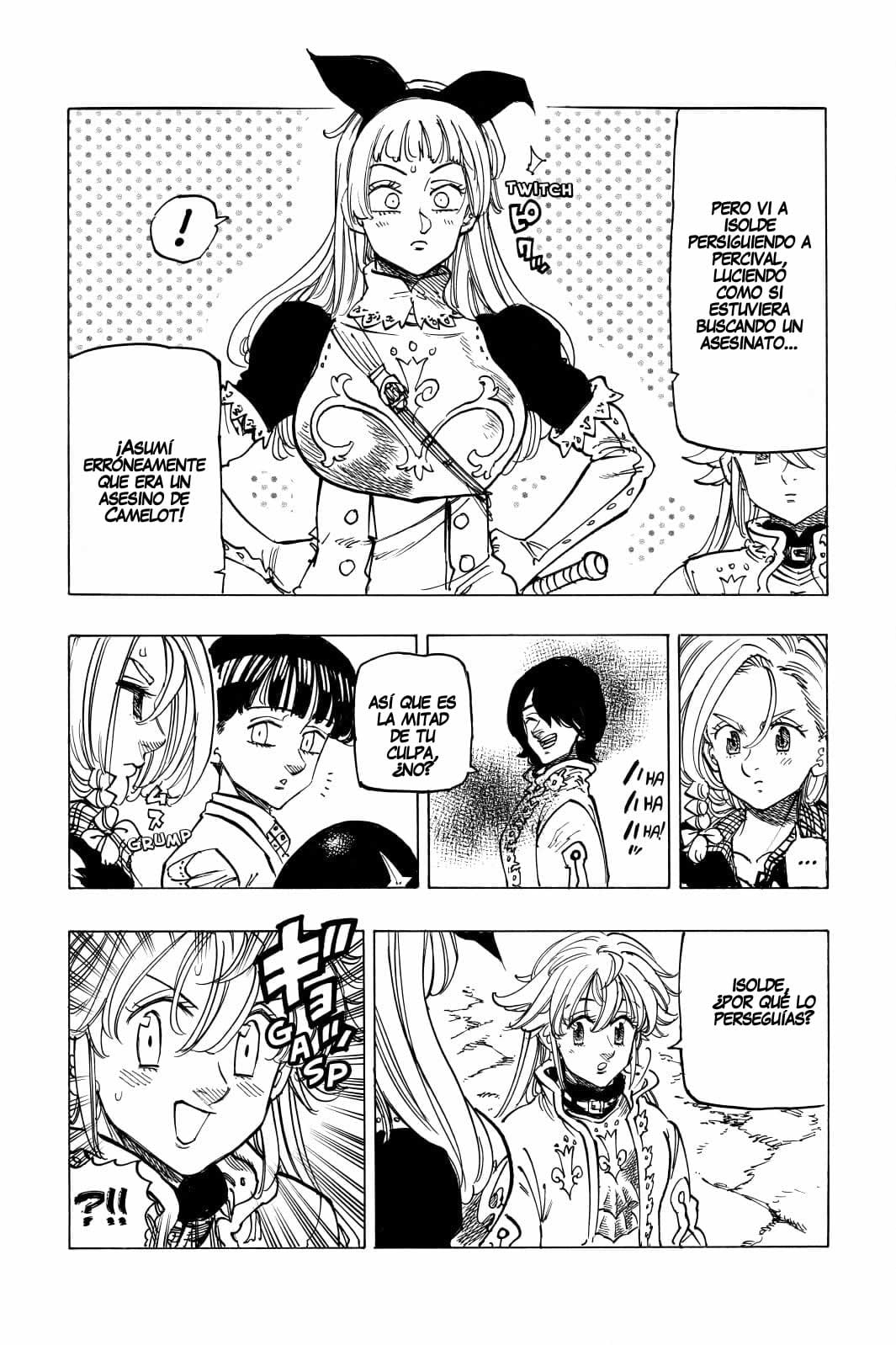 Mokushiroku no Yonkishi Capitulo 56: Encuentro de caballeros profetizados página 13