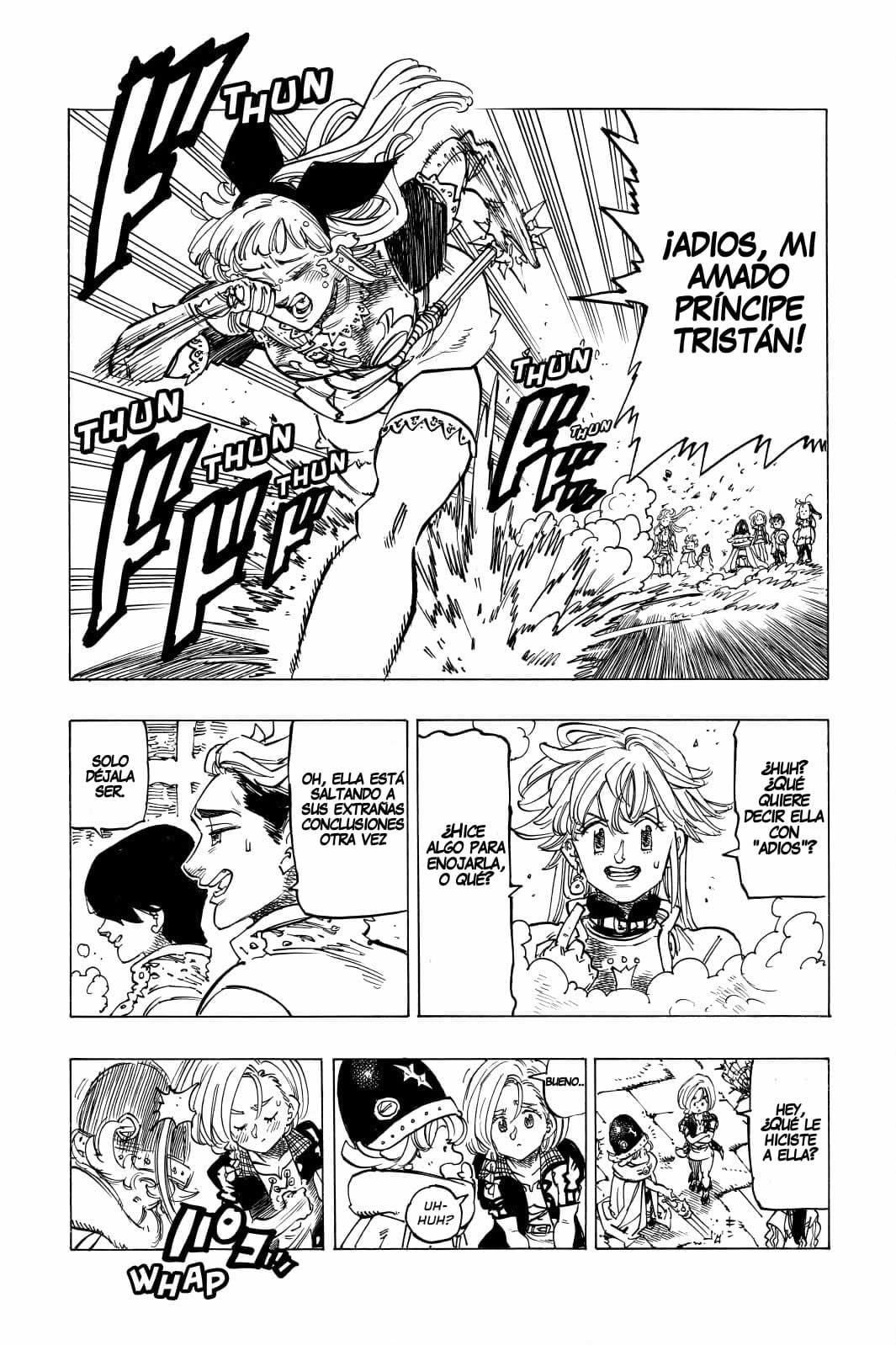 Mokushiroku no Yonkishi Capitulo 56: Encuentro de caballeros profetizados página 15