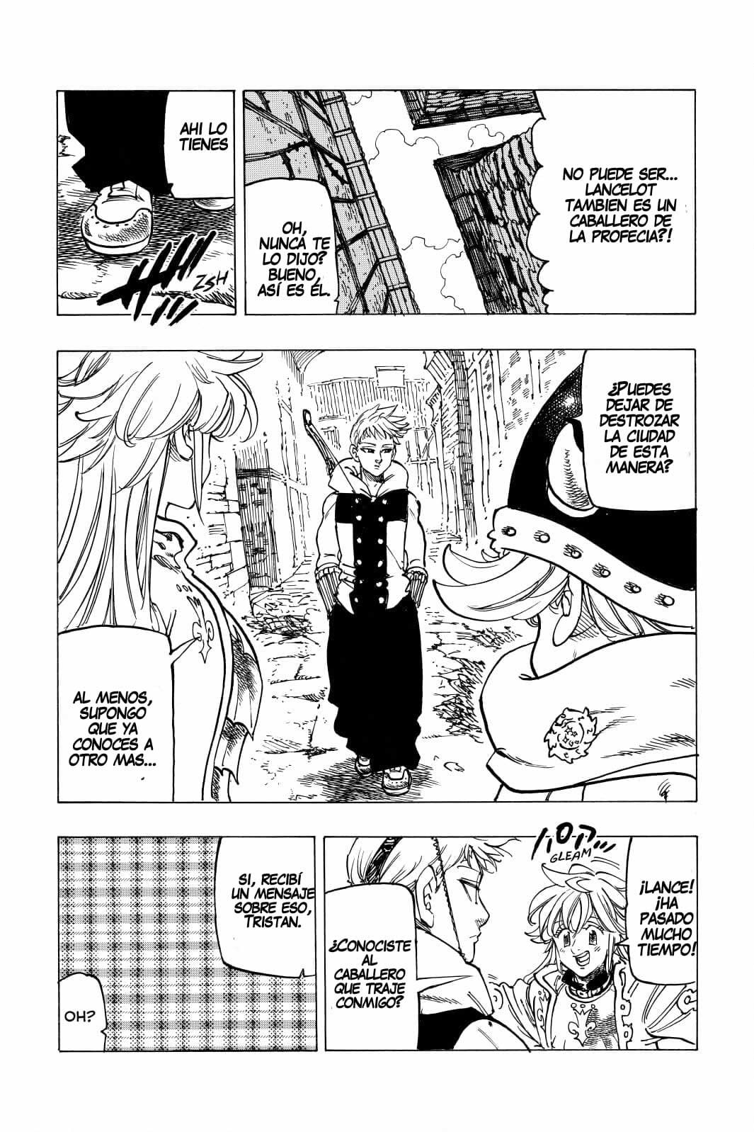 Mokushiroku no Yonkishi Capitulo 56: Encuentro de caballeros profetizados página 19