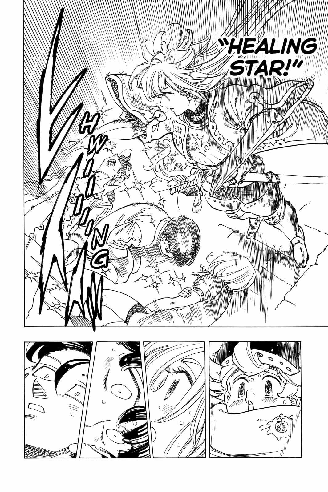 Mokushiroku no Yonkishi Capitulo 56: Encuentro de caballeros profetizados página 4