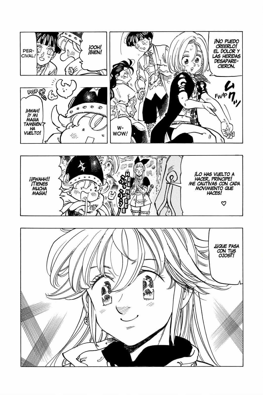 Mokushiroku no Yonkishi Capitulo 56: Encuentro de caballeros profetizados página 5