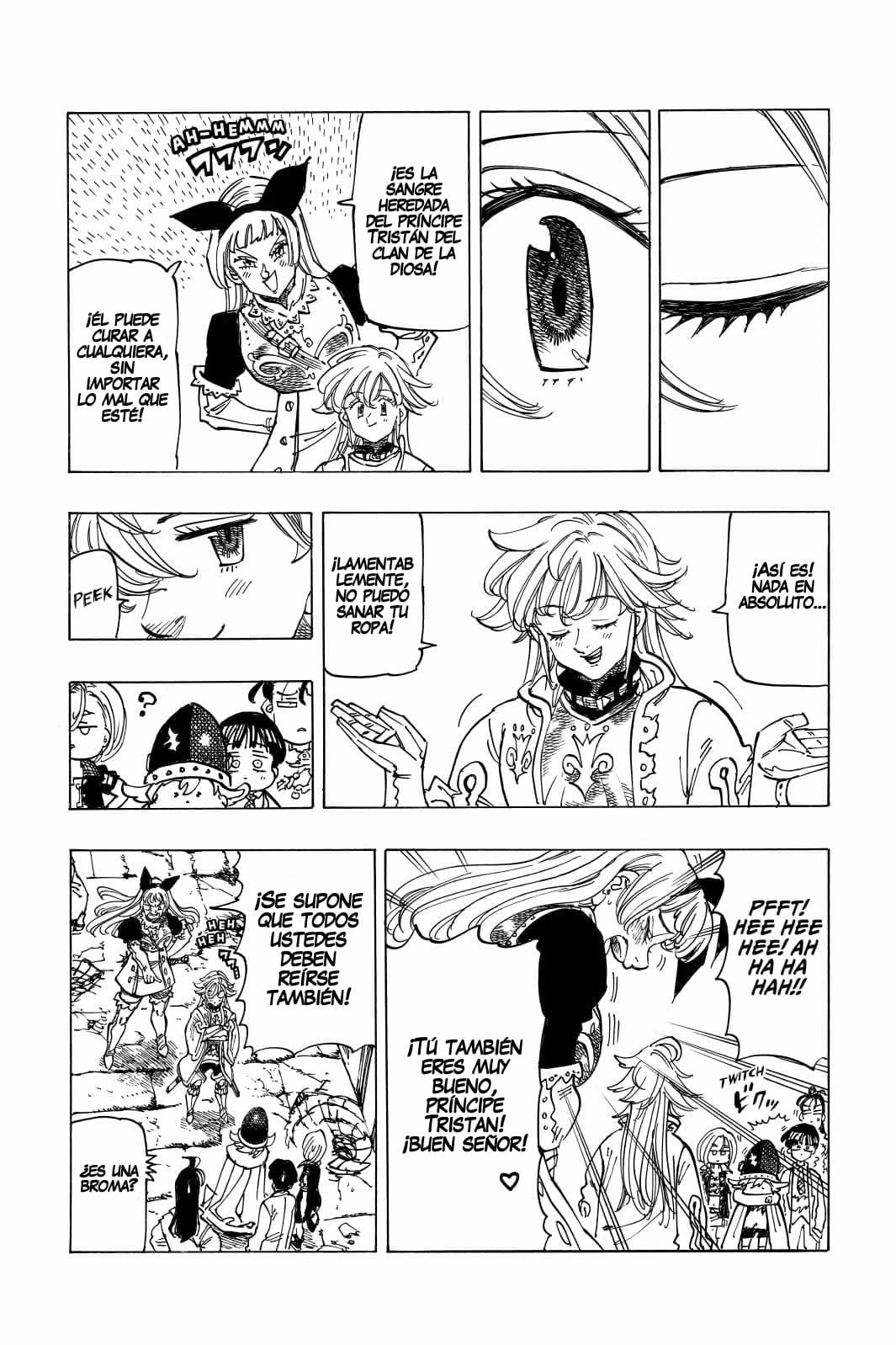 Mokushiroku no Yonkishi Capitulo 56: Encuentro de caballeros profetizados página 6