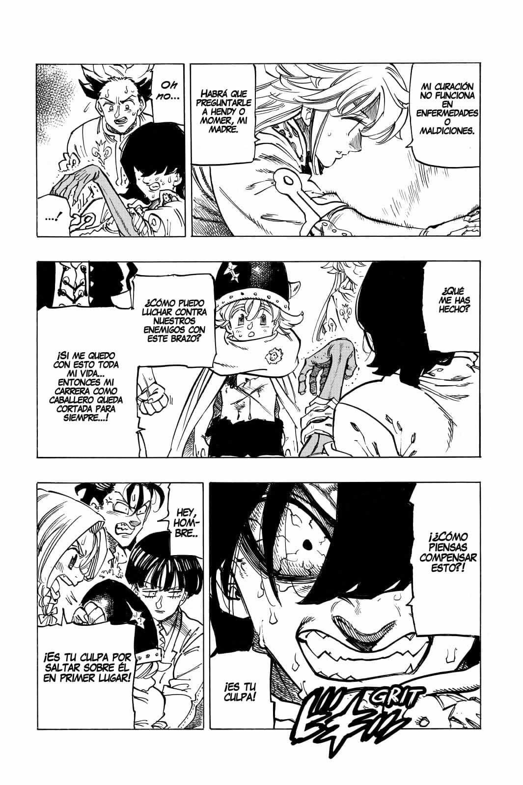 Mokushiroku no Yonkishi Capitulo 56: Encuentro de caballeros profetizados página 8
