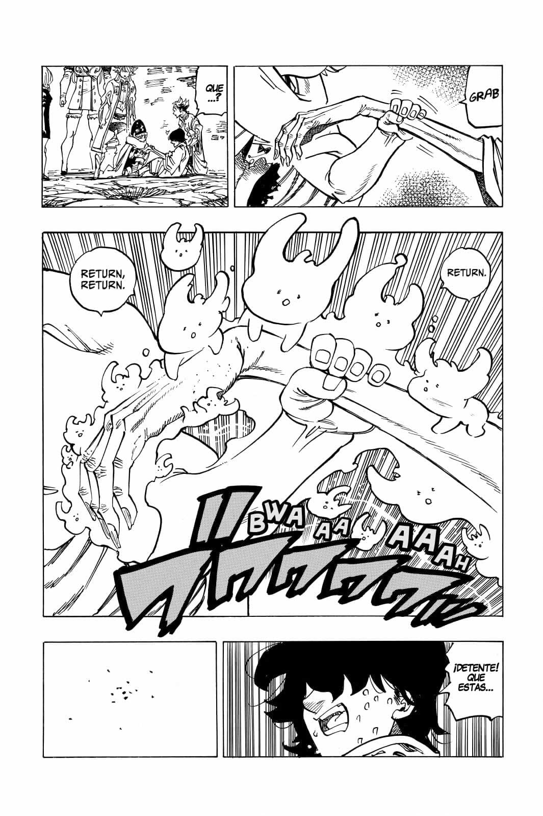 Mokushiroku no Yonkishi Capitulo 56: Encuentro de caballeros profetizados página 9