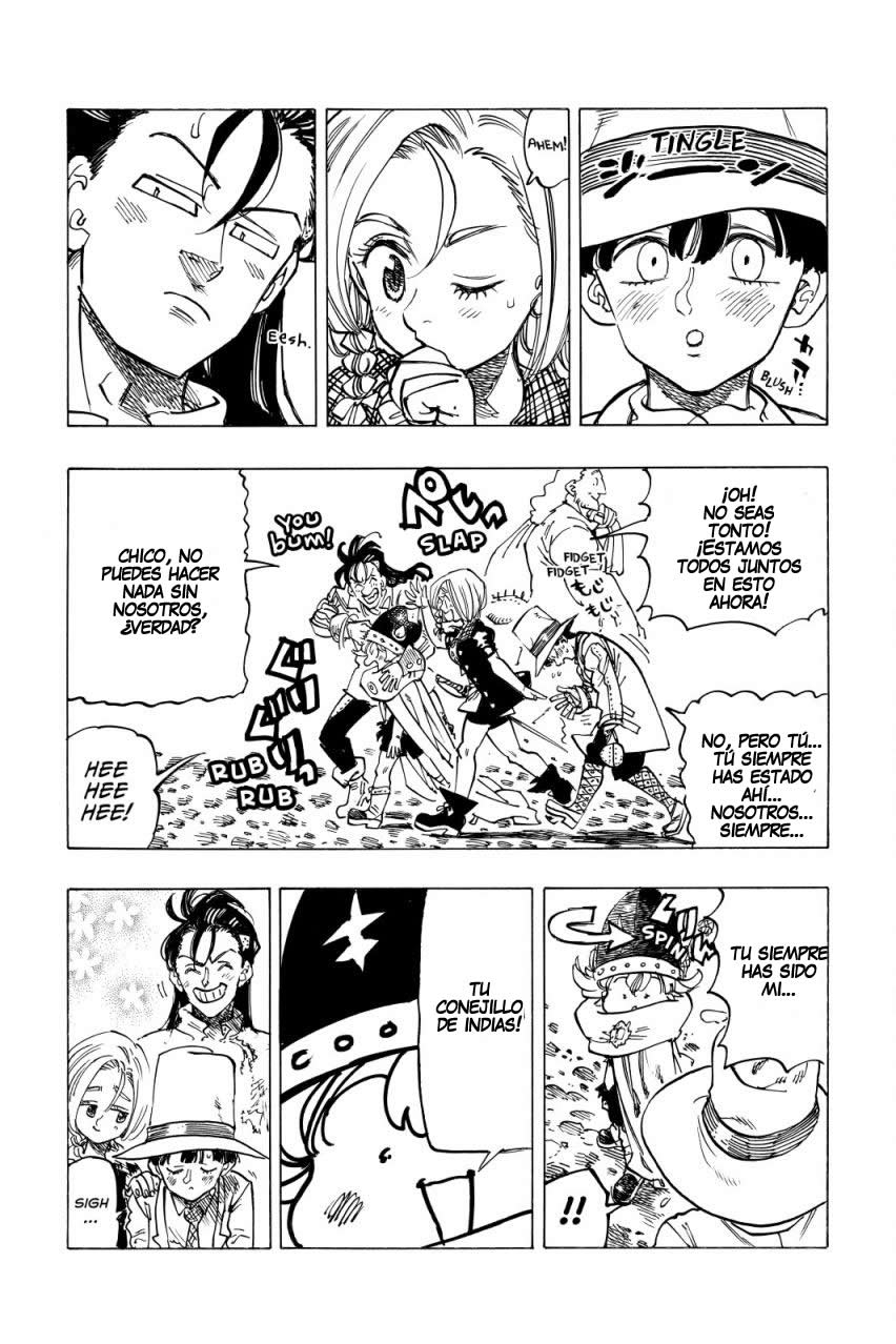 Mokushiroku no Yonkishi Capitulo 57: Liones en pánico página 14