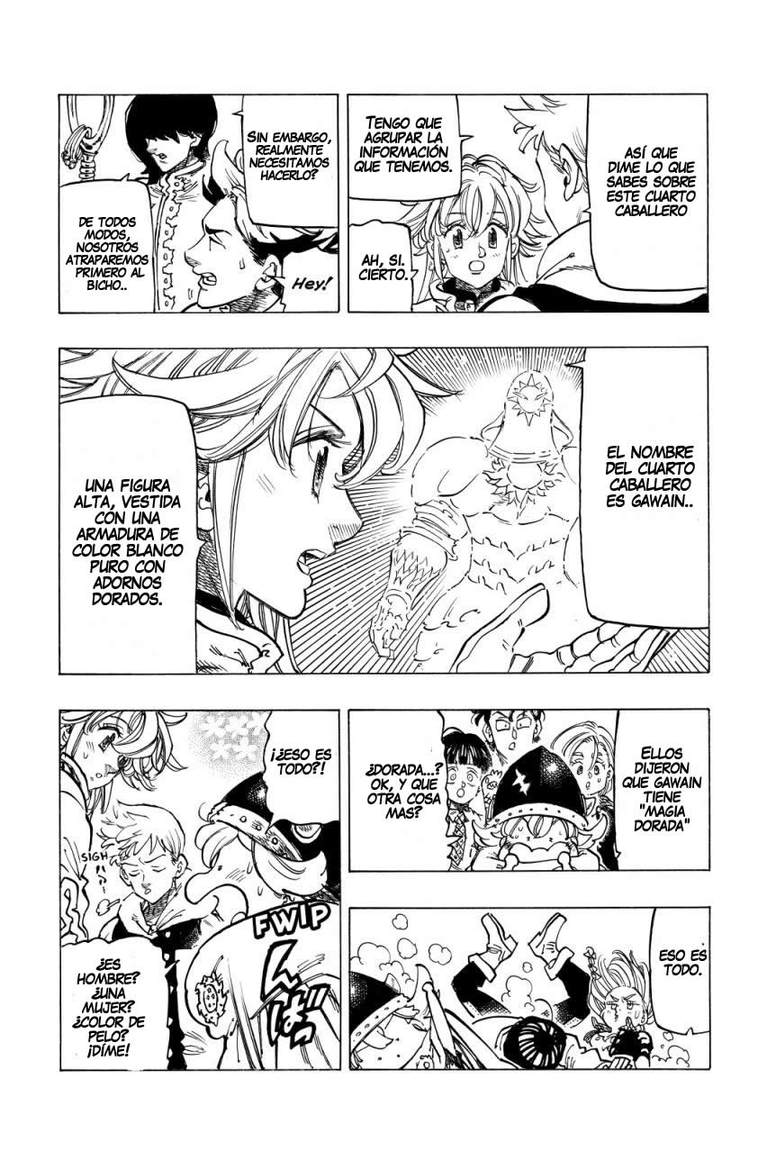 Mokushiroku no Yonkishi Capitulo 57: Liones en pánico página 7