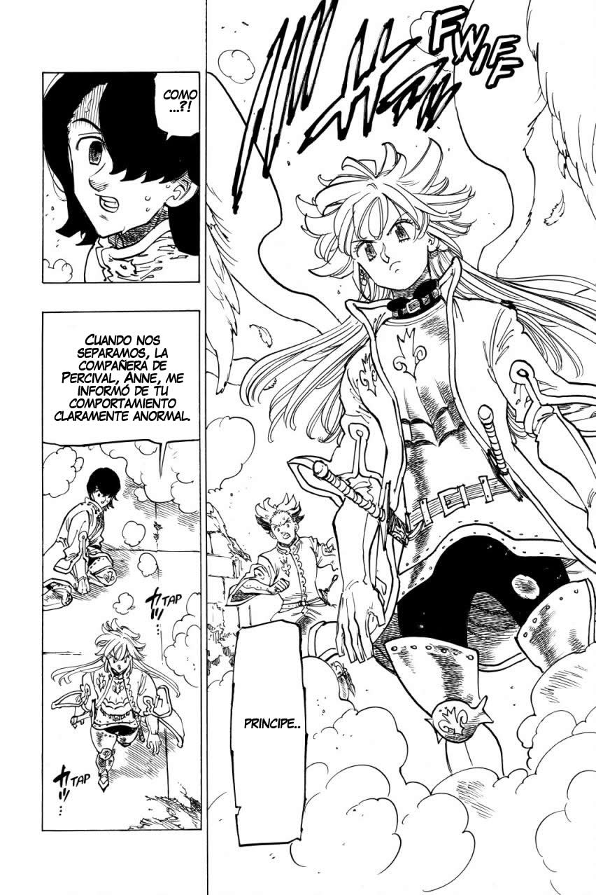 Mokushiroku no Yonkishi Capitulo 59: Arrastrado de la nariz página 12