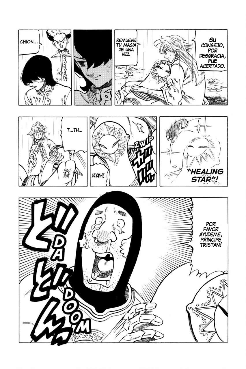 Mokushiroku no Yonkishi Capitulo 59: Arrastrado de la nariz página 13