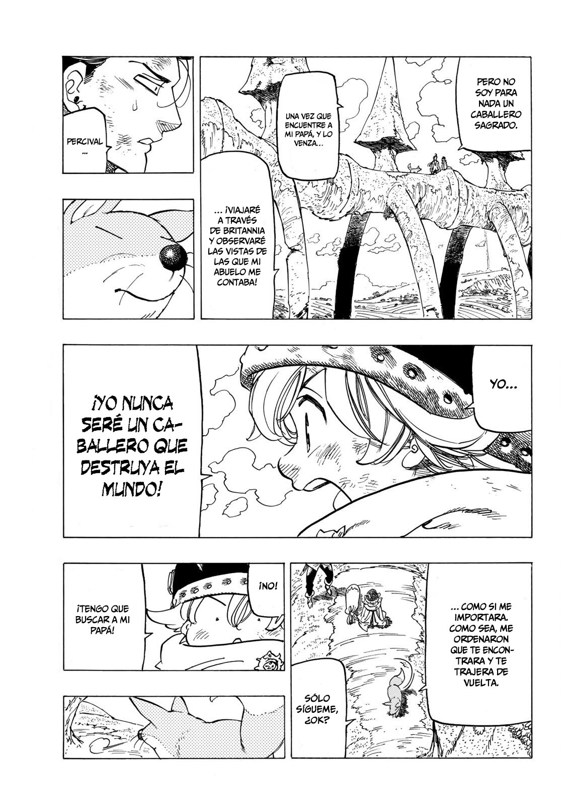 Mokushiroku no Yonkishi Capitulo 6: El siguiente destino página 17