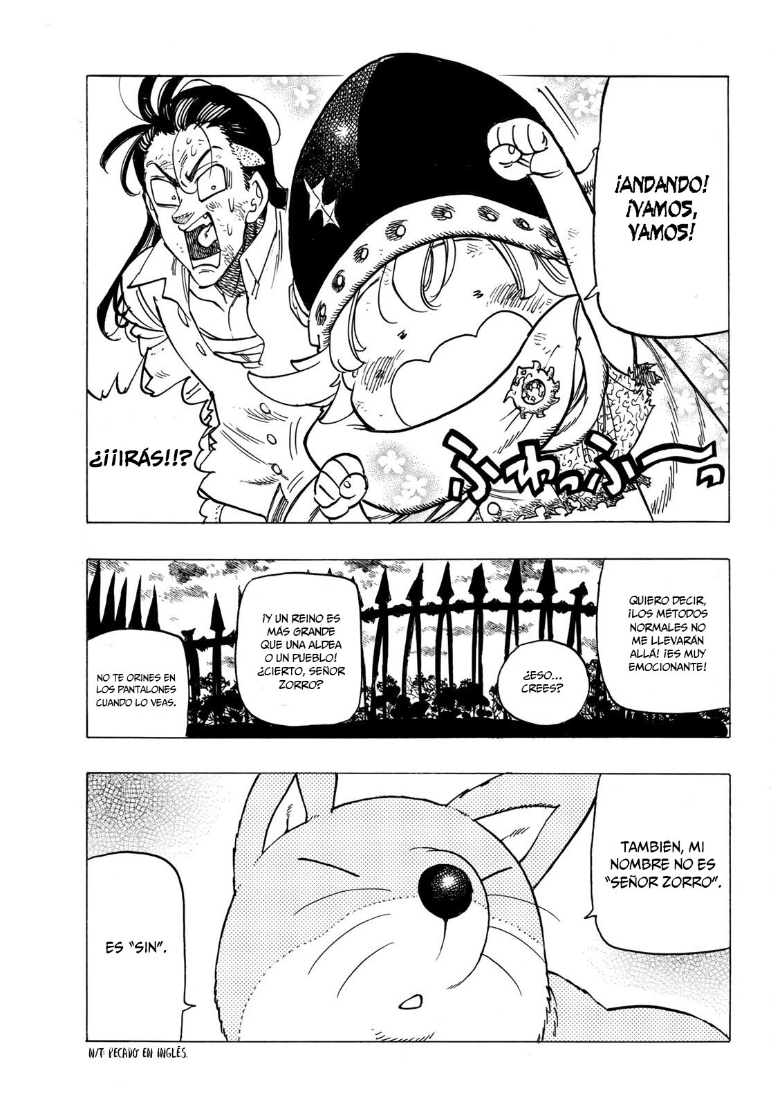Mokushiroku no Yonkishi Capitulo 6: El siguiente destino página 21