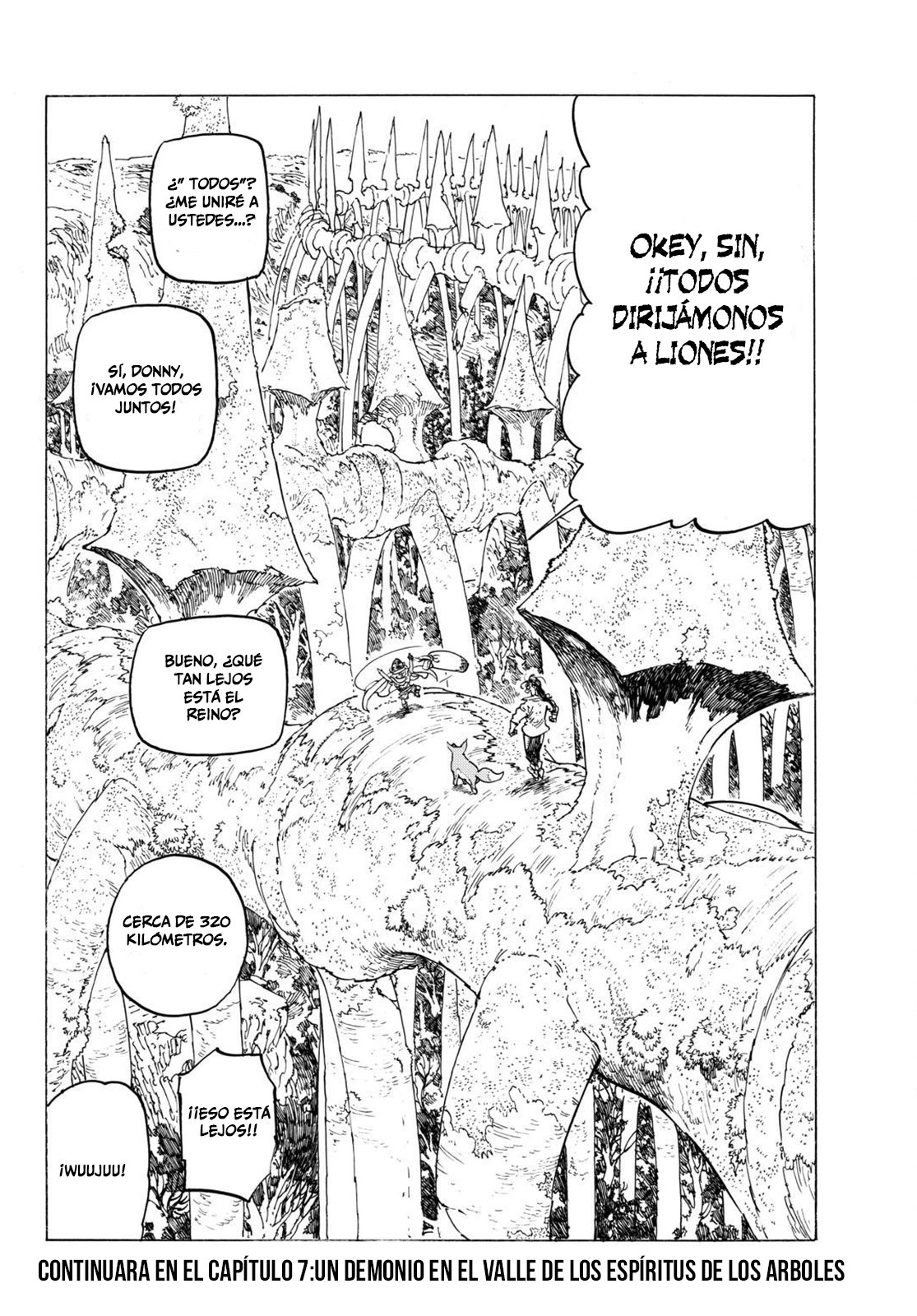 Mokushiroku no Yonkishi Capitulo 6: El siguiente destino página 22