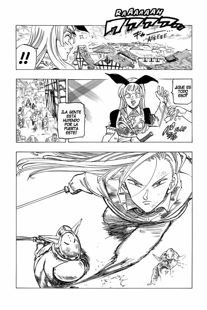 Mokushiroku no Yonkishi Capitulo 60: Liones en llamas página 11
