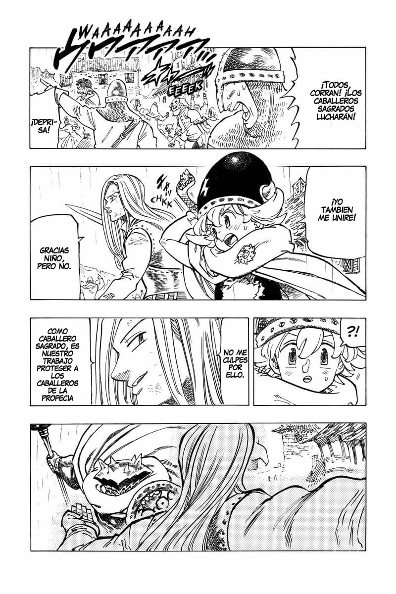 Mokushiroku no Yonkishi Capitulo 60: Liones en llamas página 13