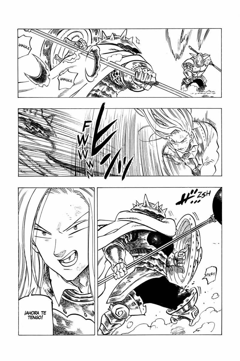 Mokushiroku no Yonkishi Capitulo 60: Liones en llamas página 14