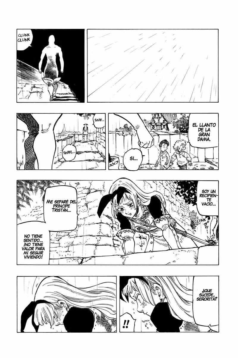 Mokushiroku no Yonkishi Capitulo 60: Liones en llamas página 8