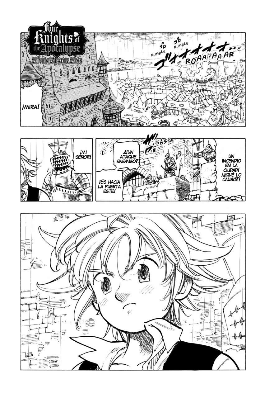 Mokushiroku no Yonkishi Capitulo 61: Aparece el Cuarto página 3