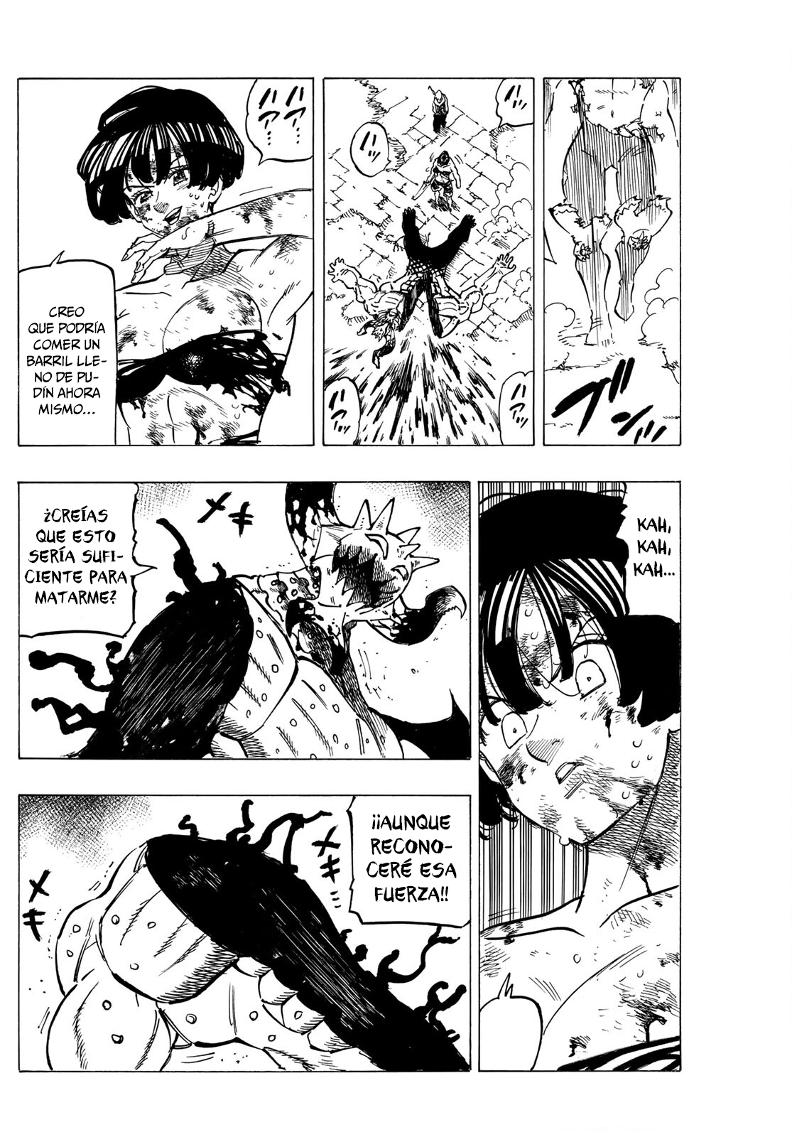 Mokushiroku no Yonkishi Capitulo 67: Caballeros del apocalipsis vs. Sirvientes del caos página 17