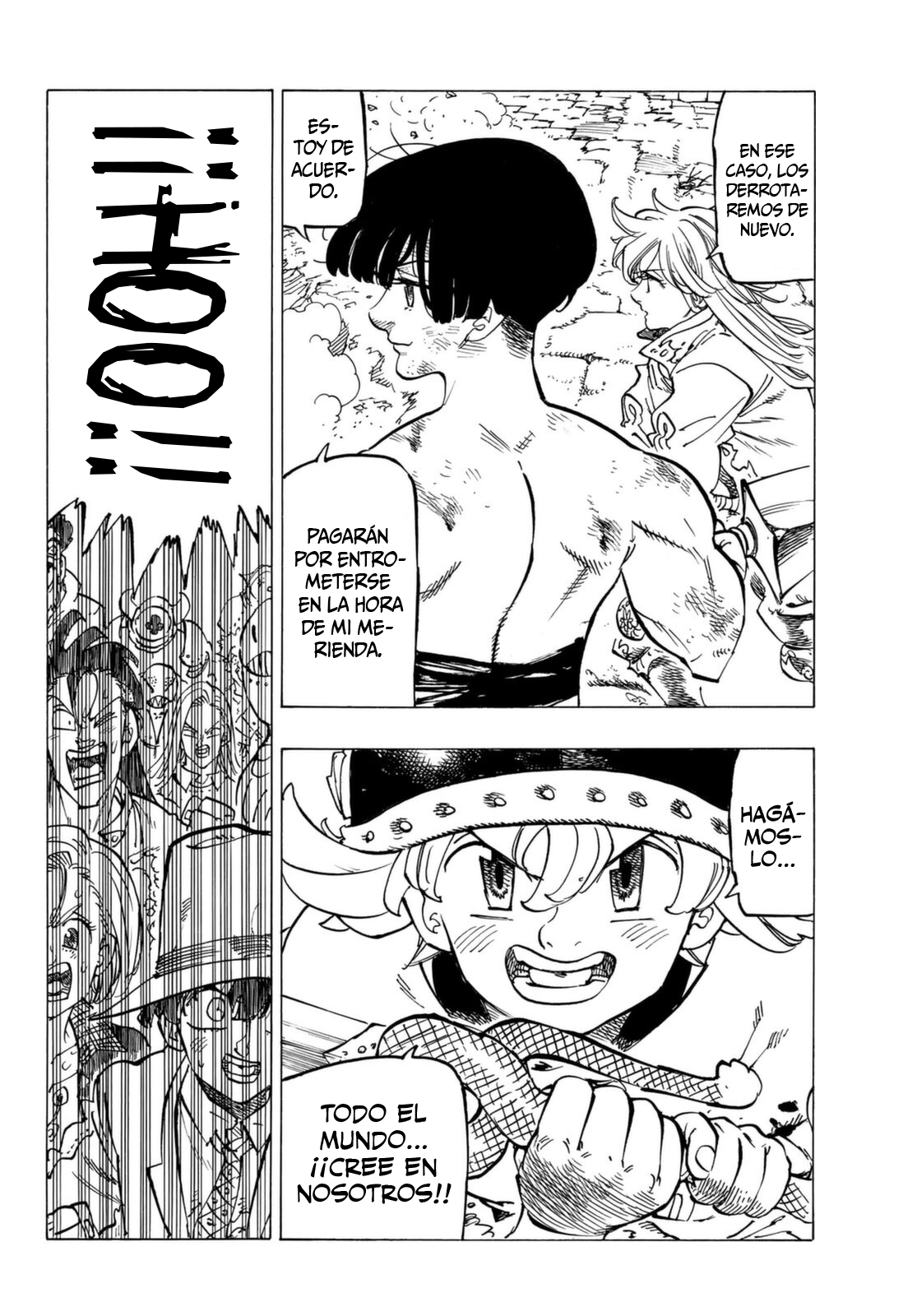 Mokushiroku no Yonkishi Capitulo 69: Los que actúan tras bambalinas página 10