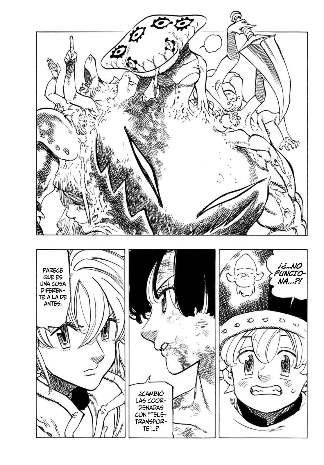 Mokushiroku no Yonkishi Capitulo 69: Los que actúan tras bambalinas página 13