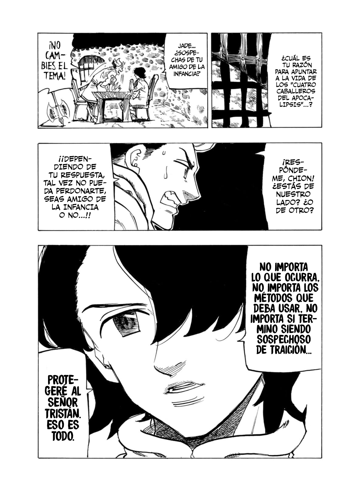 Mokushiroku no Yonkishi Capitulo 69: Los que actúan tras bambalinas página 15
