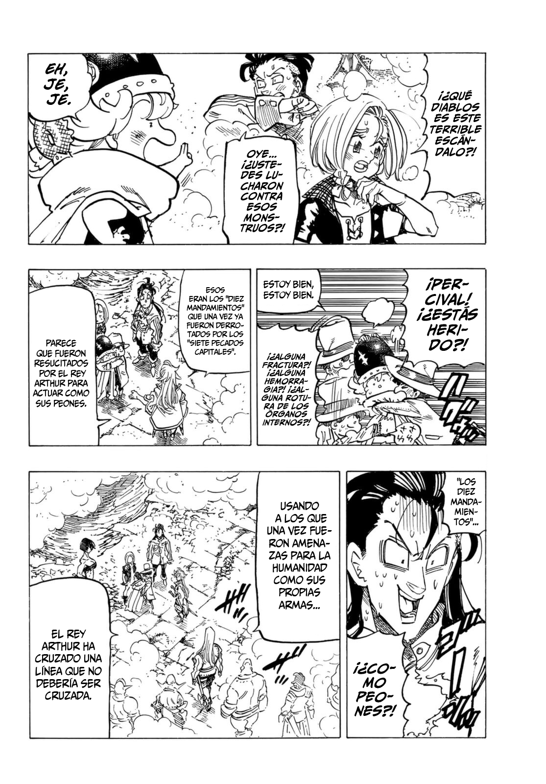 Mokushiroku no Yonkishi Capitulo 69: Los que actúan tras bambalinas página 5