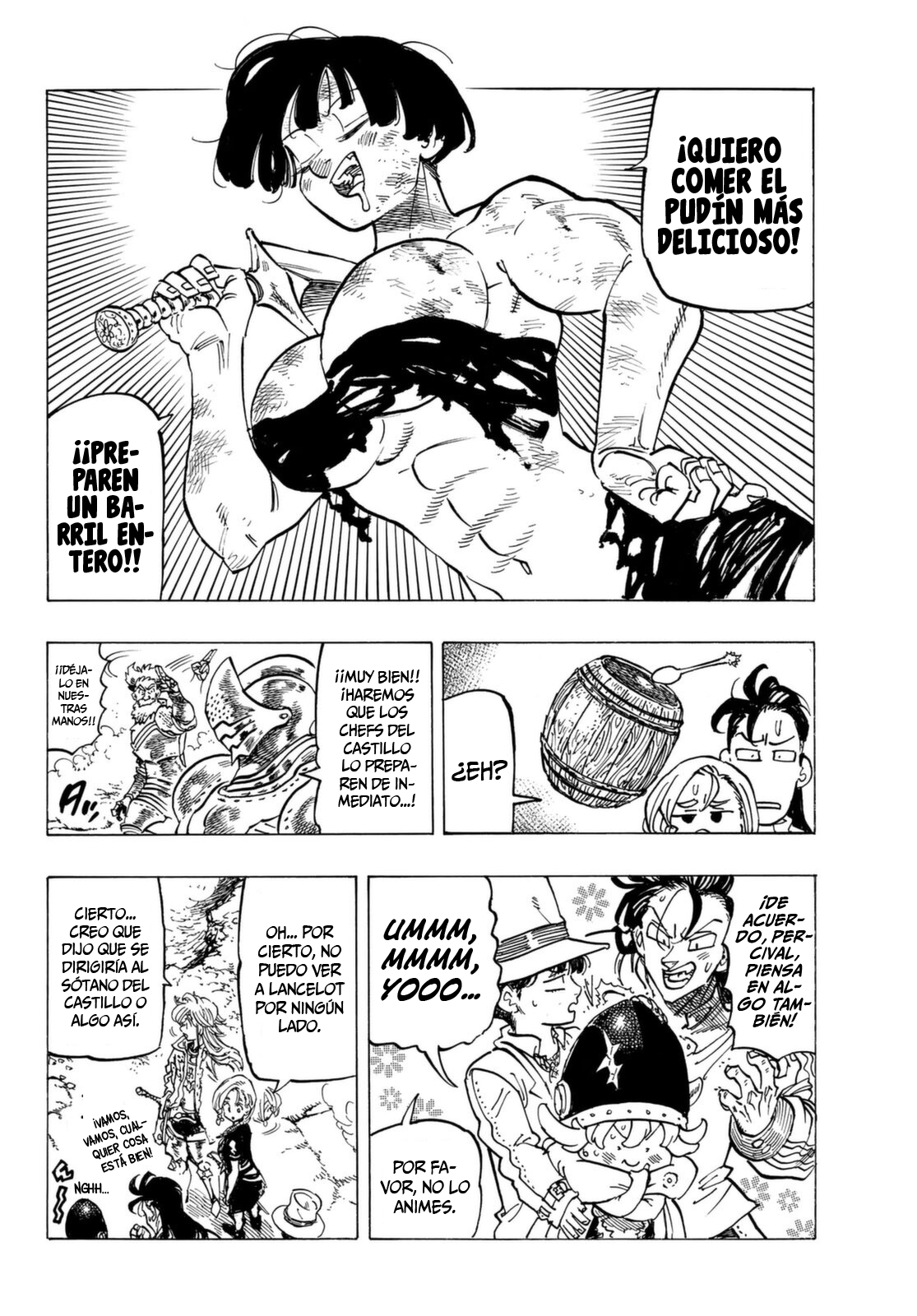 Mokushiroku no Yonkishi Capitulo 69: Los que actúan tras bambalinas página 7