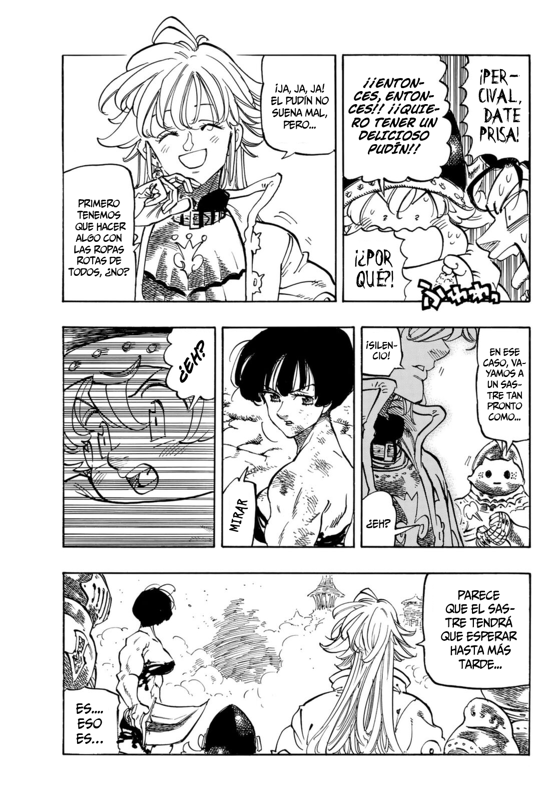 Mokushiroku no Yonkishi Capitulo 69: Los que actúan tras bambalinas página 8