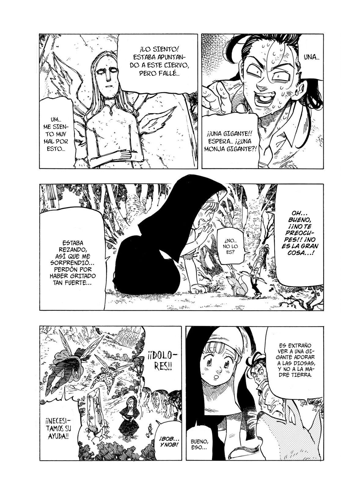 Mokushiroku no Yonkishi Capitulo 7: El demonio de Echo Gorge página 10