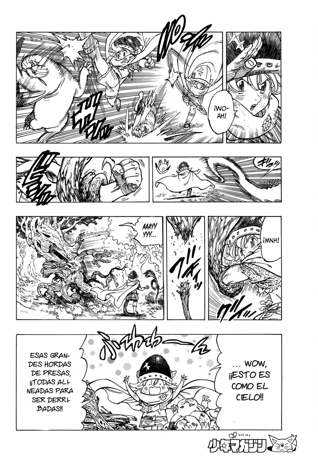 Mokushiroku no Yonkishi Capitulo 7: El demonio de Echo Gorge página 13
