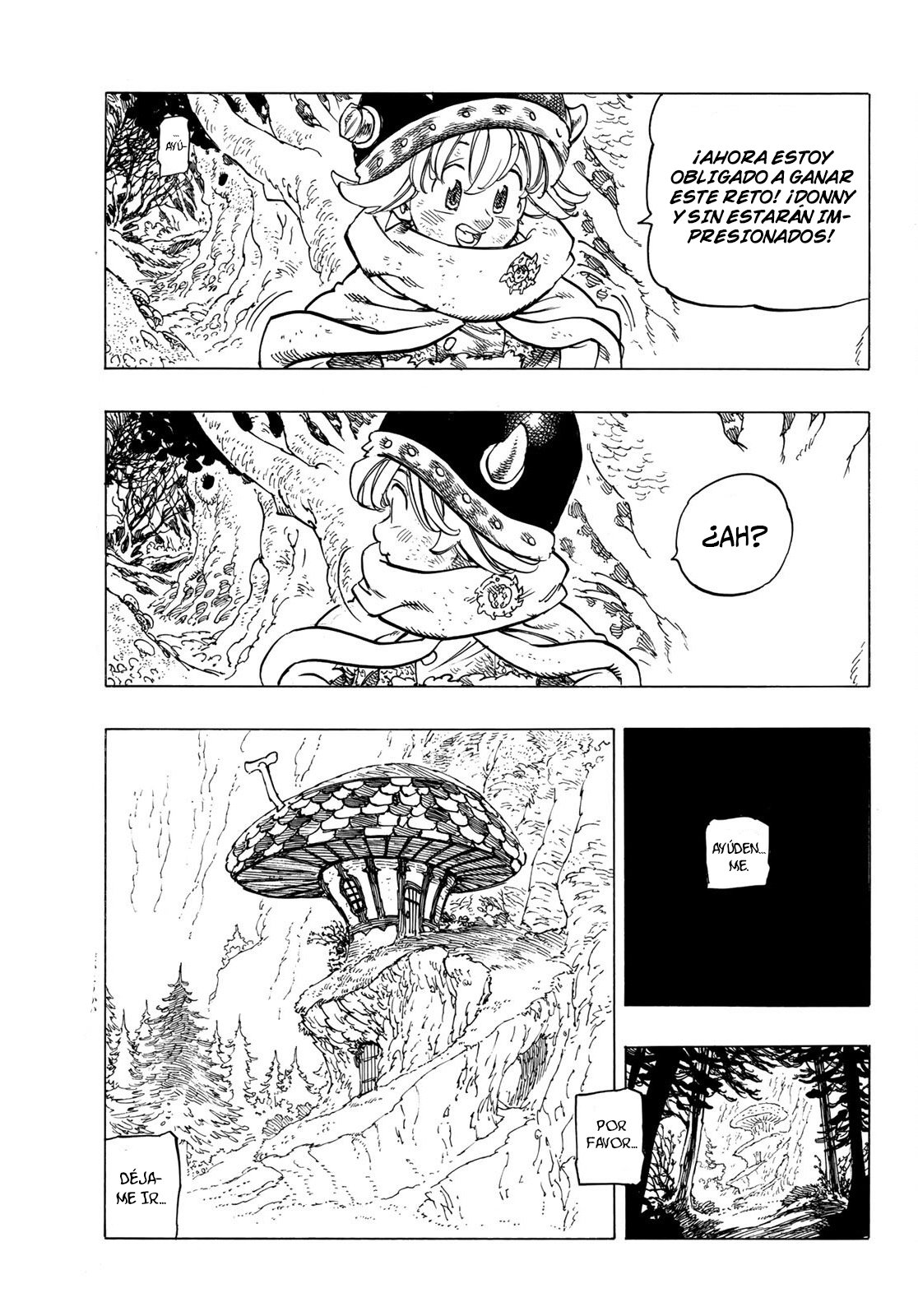 Mokushiroku no Yonkishi Capitulo 7: El demonio de Echo Gorge página 14