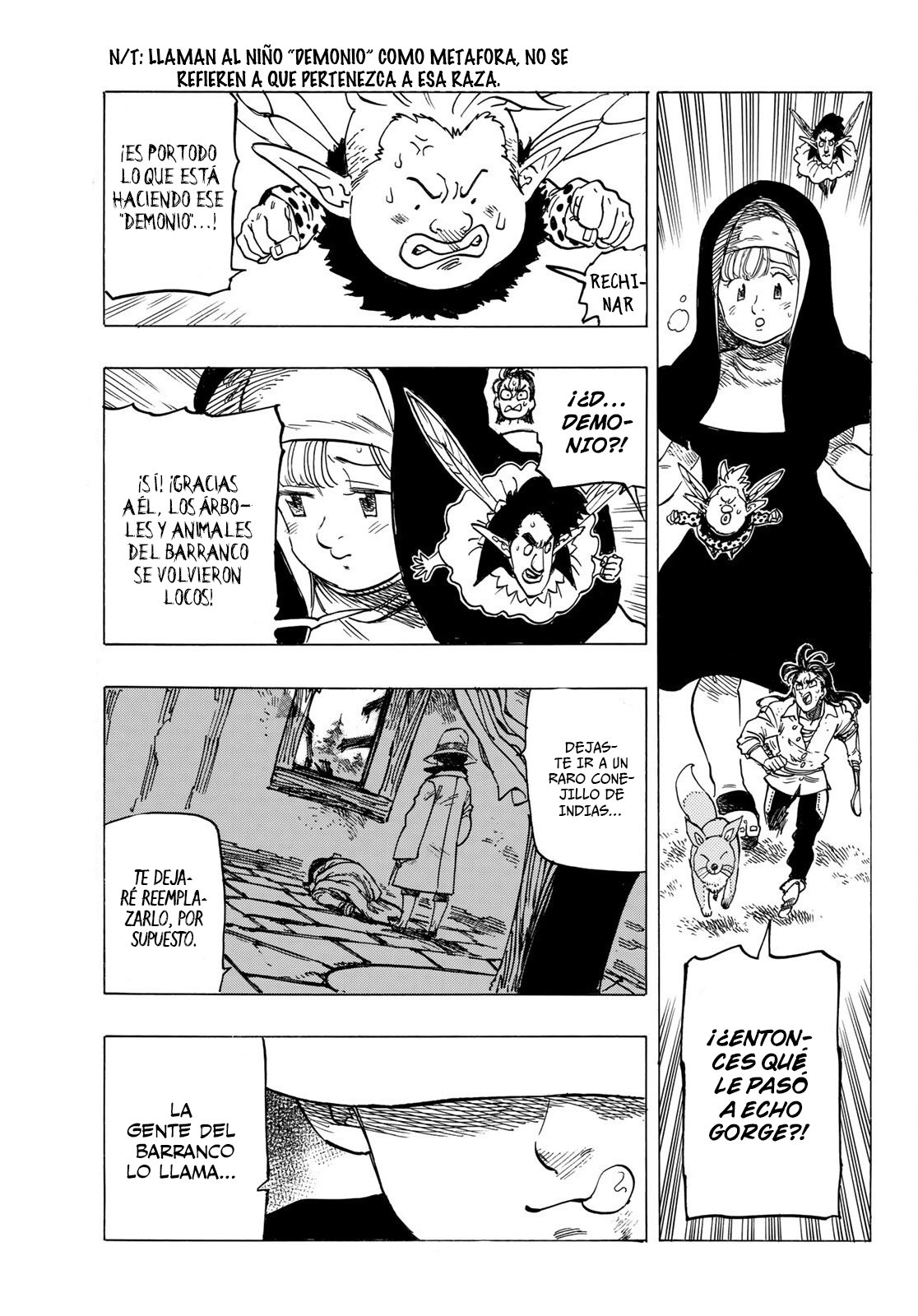 Mokushiroku no Yonkishi Capitulo 7: El demonio de Echo Gorge página 20