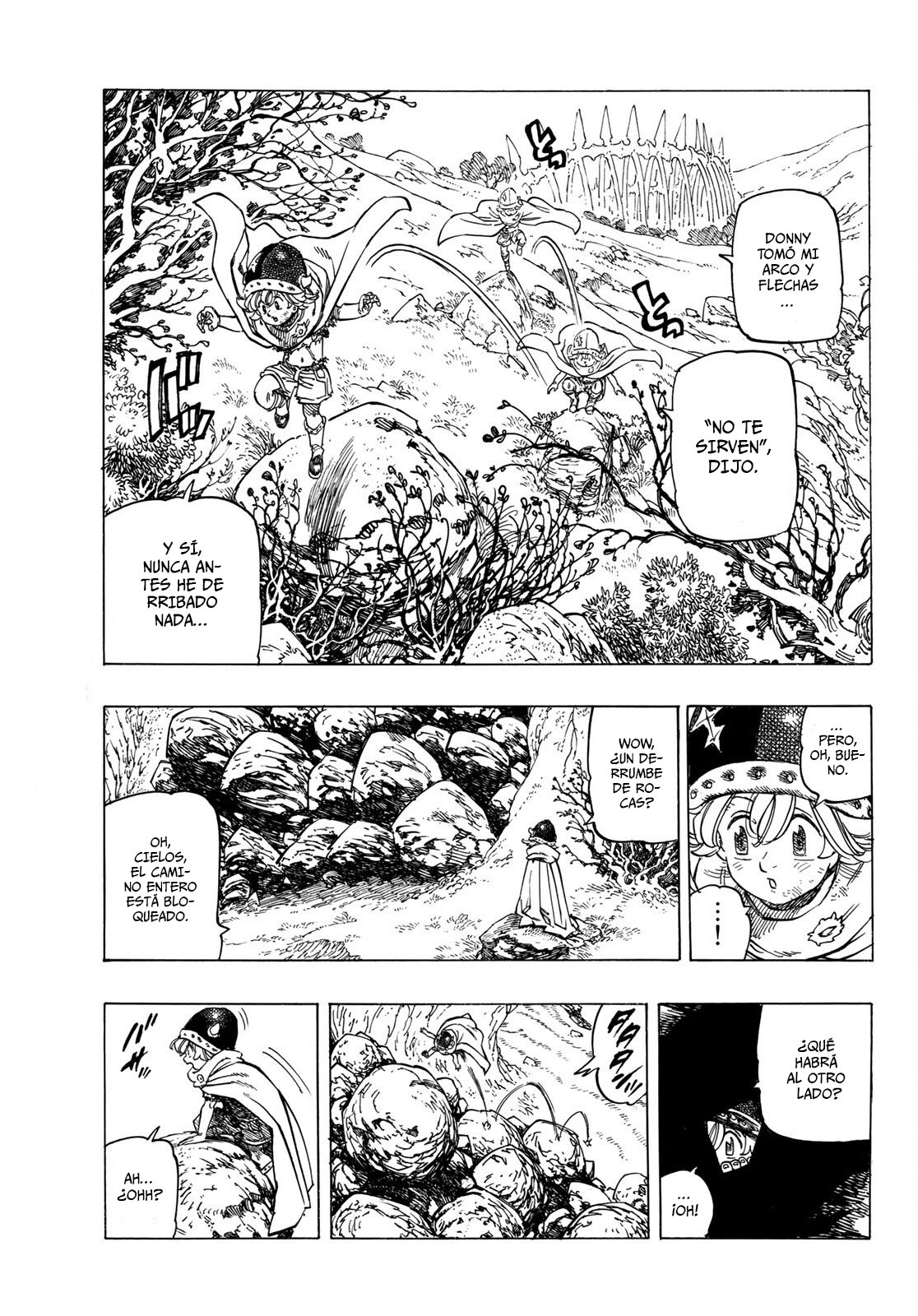 Mokushiroku no Yonkishi Capitulo 7: El demonio de Echo Gorge página 5