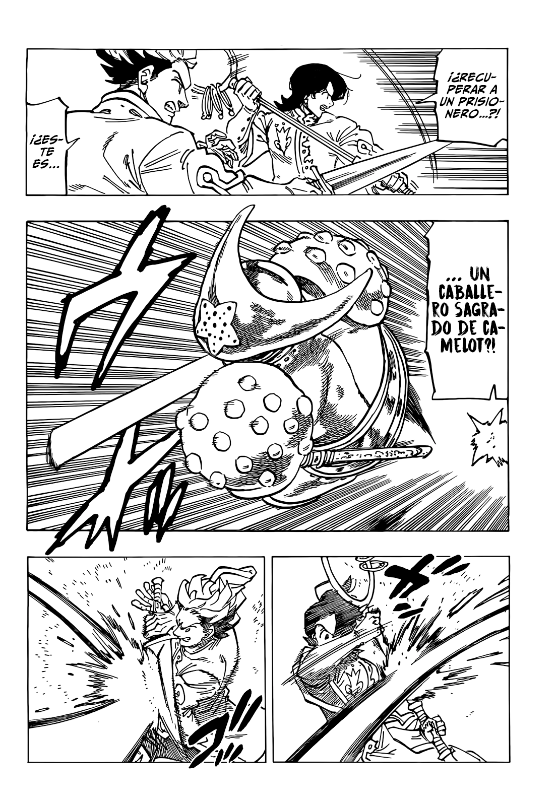 Mokushiroku no Yonkishi Capitulo 70: La espada de la traición página 3