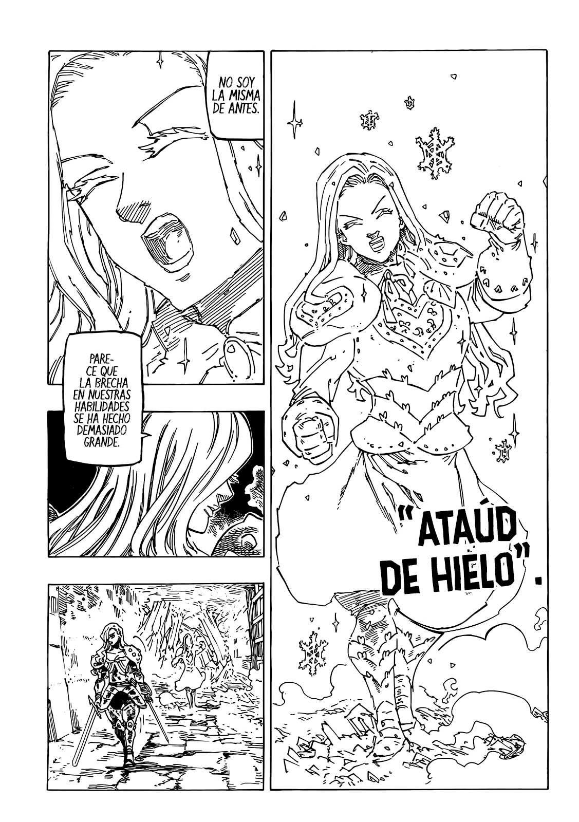 Mokushiroku no Yonkishi Capitulo 71: ¡La transformación de un amigo! página 10