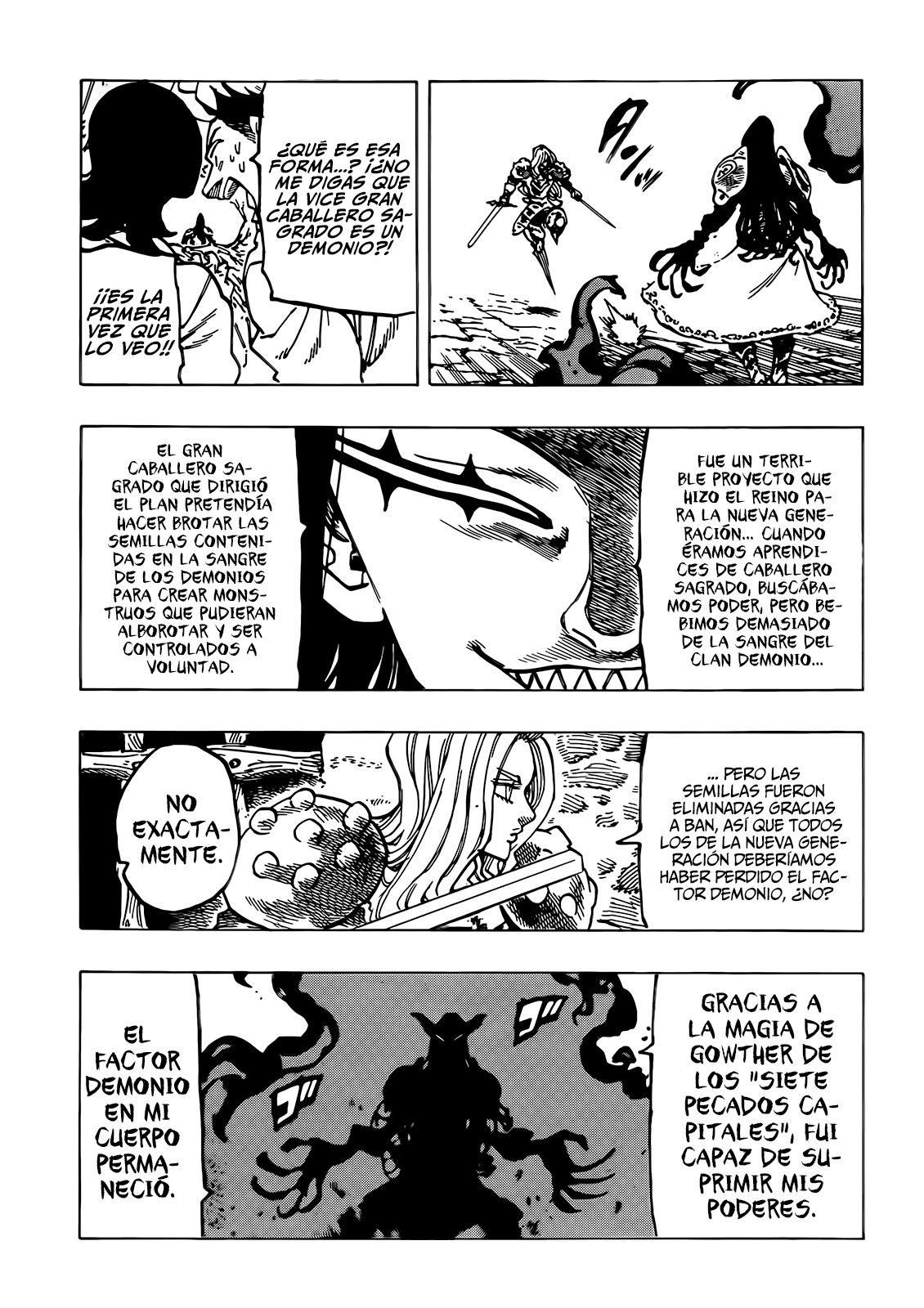 Mokushiroku no Yonkishi Capitulo 71: ¡La transformación de un amigo! página 13