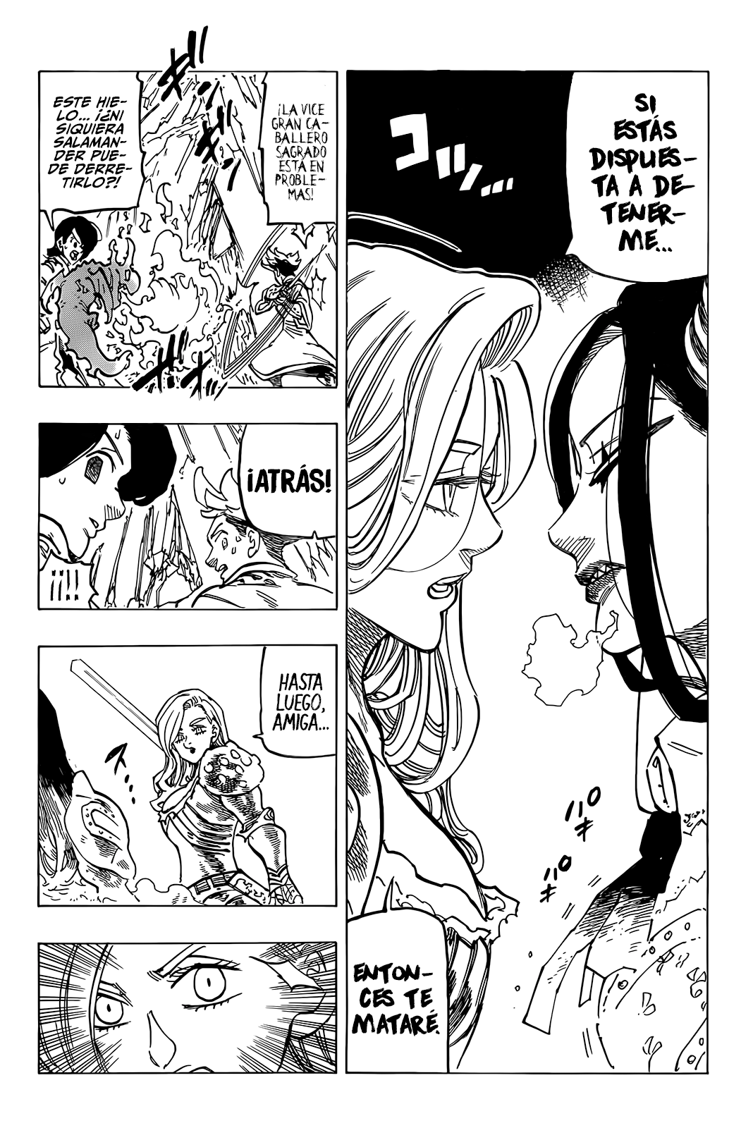 Mokushiroku no Yonkishi Capitulo 71: ¡La transformación de un amigo! página 18