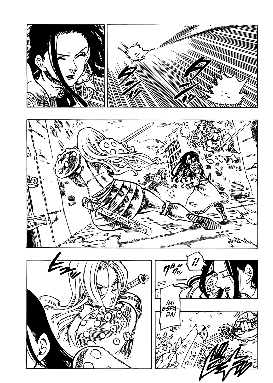 Mokushiroku no Yonkishi Capitulo 71: ¡La transformación de un amigo! página 4