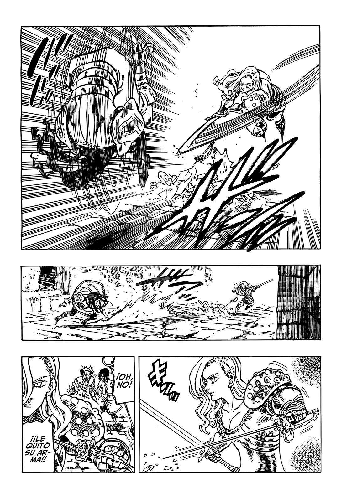 Mokushiroku no Yonkishi Capitulo 71: ¡La transformación de un amigo! página 5