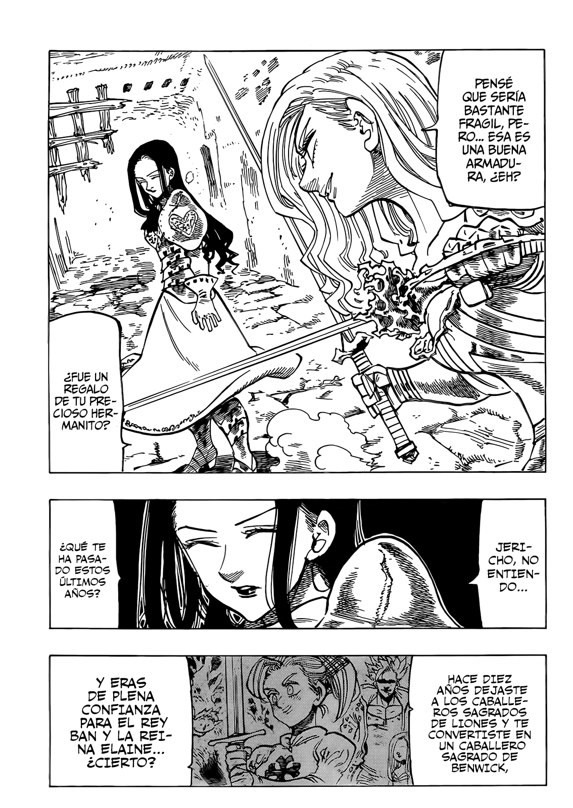 Mokushiroku no Yonkishi Capitulo 71: ¡La transformación de un amigo! página 6