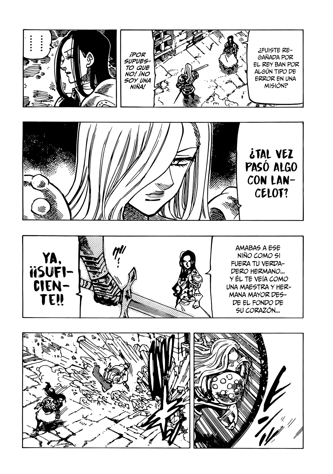 Mokushiroku no Yonkishi Capitulo 71: ¡La transformación de un amigo! página 7