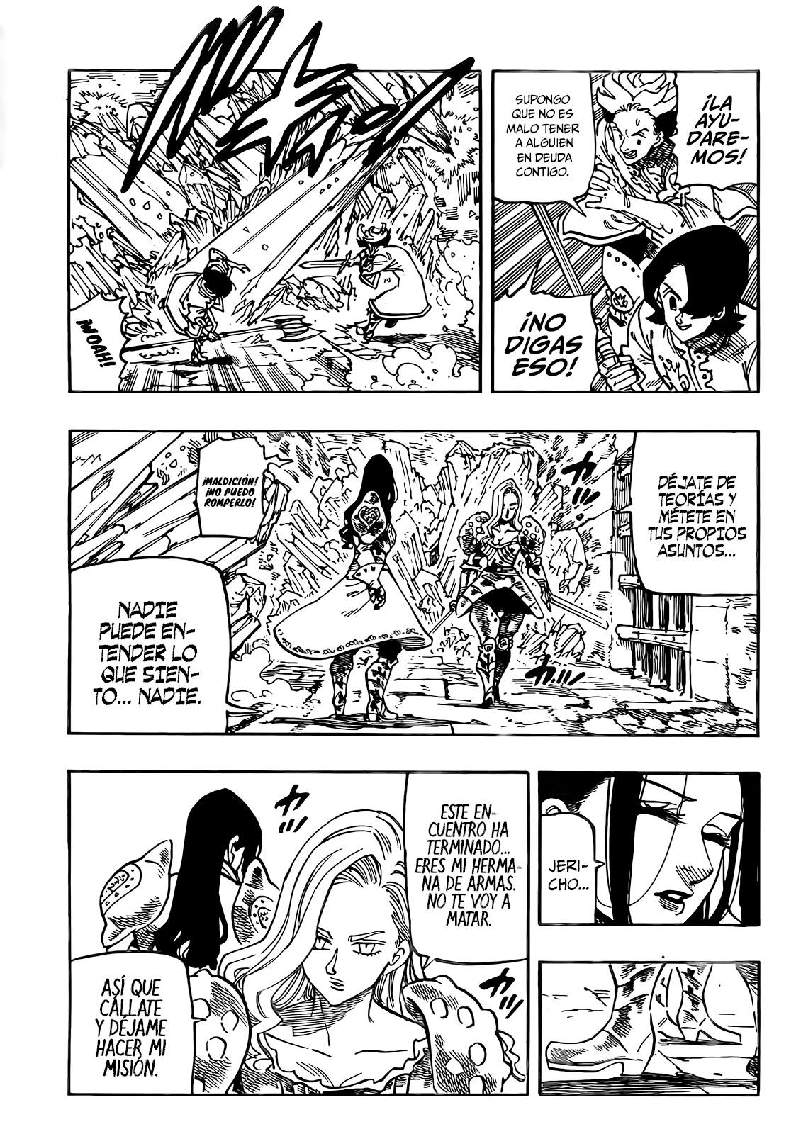 Mokushiroku no Yonkishi Capitulo 71: ¡La transformación de un amigo! página 8