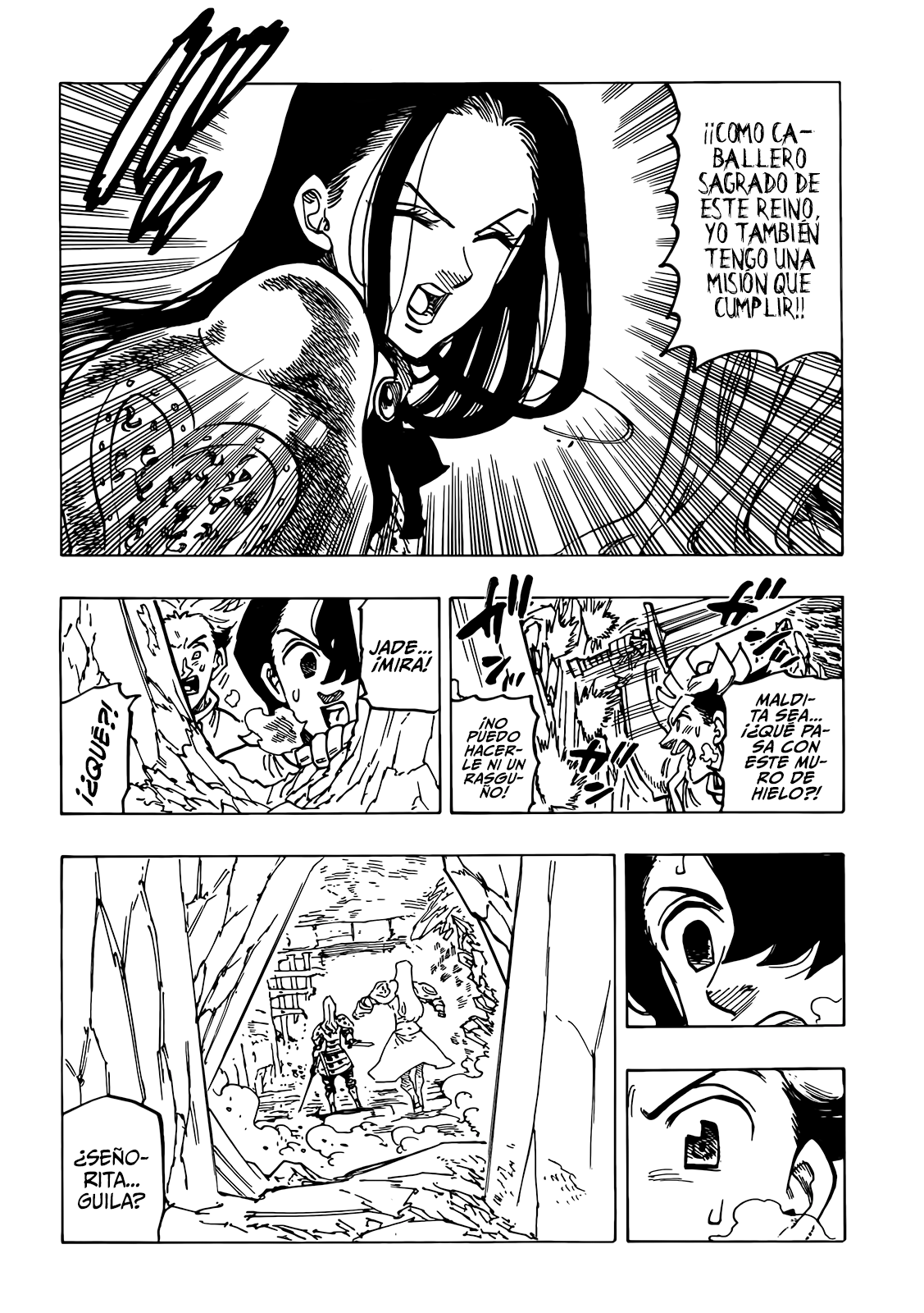 Mokushiroku no Yonkishi Capitulo 71: ¡La transformación de un amigo! página 9