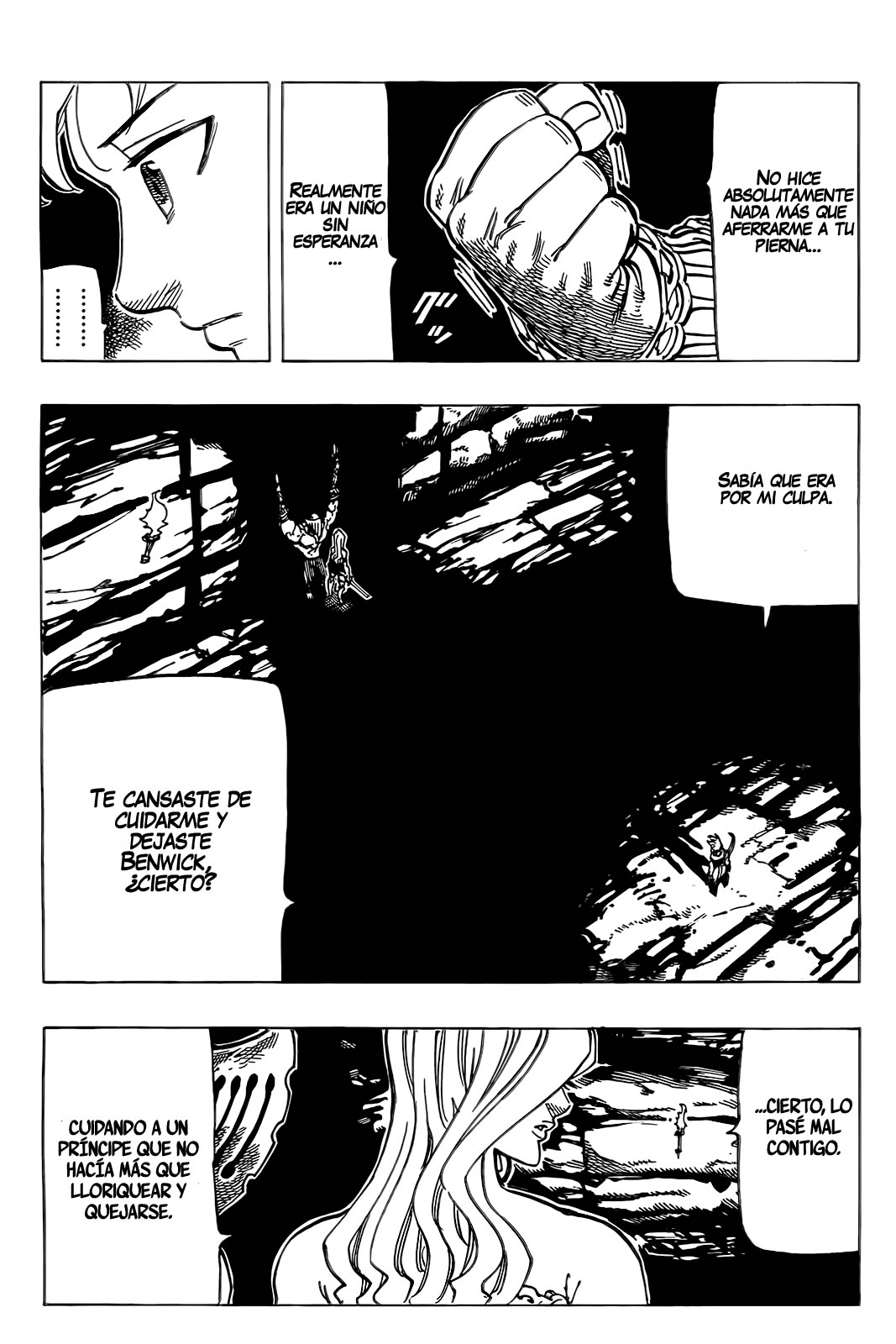 Mokushiroku no Yonkishi Capitulo 72: Un corazón helado y ardiente página 10