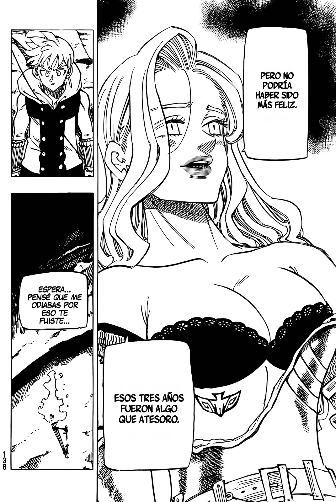 Mokushiroku no Yonkishi Capitulo 72: Un corazón helado y ardiente página 11