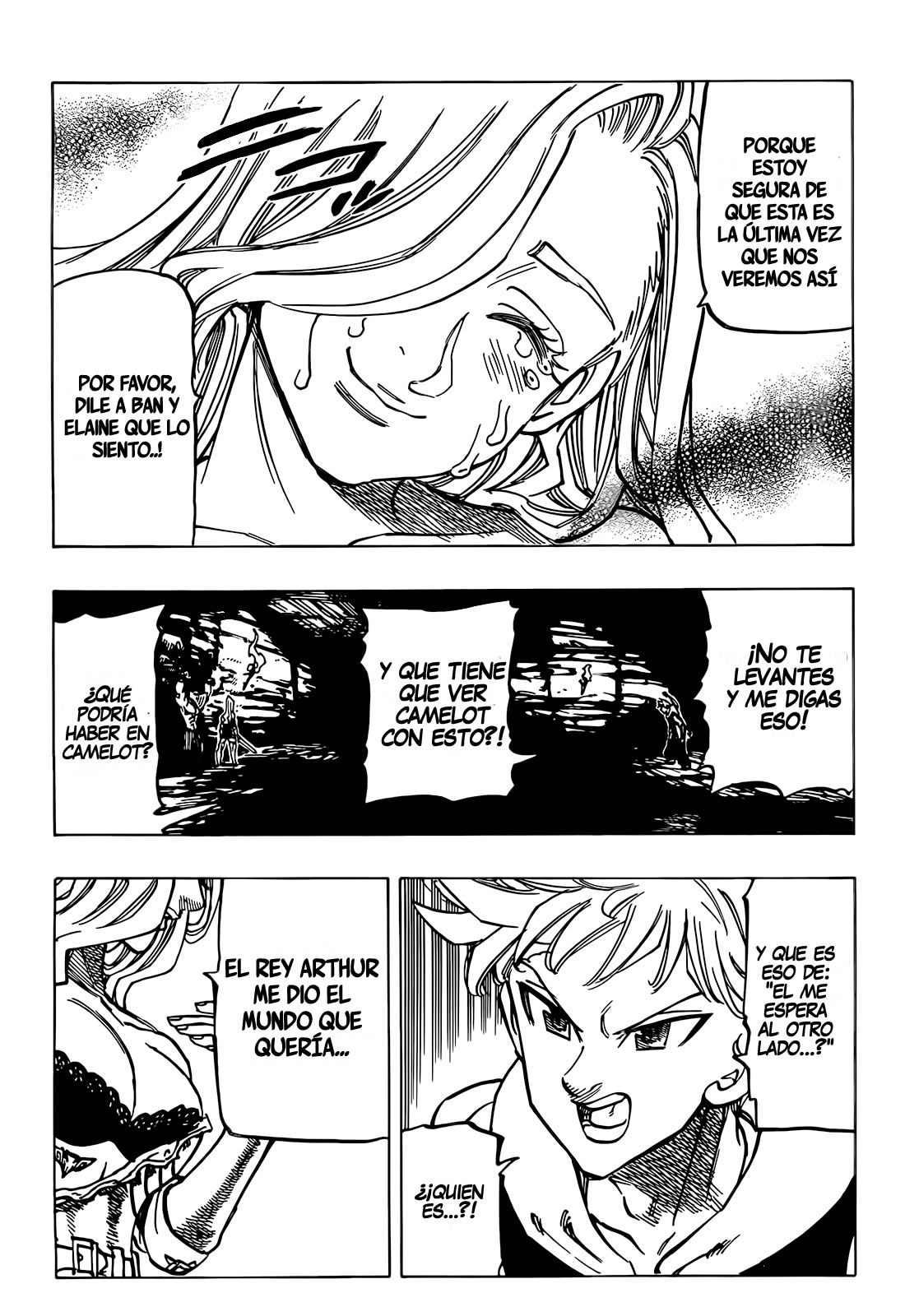 Mokushiroku no Yonkishi Capitulo 72: Un corazón helado y ardiente página 16