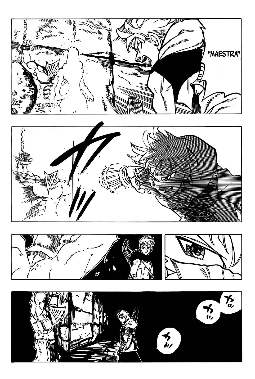 Mokushiroku no Yonkishi Capitulo 72: Un corazón helado y ardiente página 19