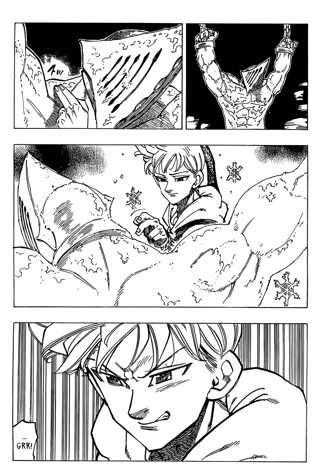 Mokushiroku no Yonkishi Capitulo 72: Un corazón helado y ardiente página 20