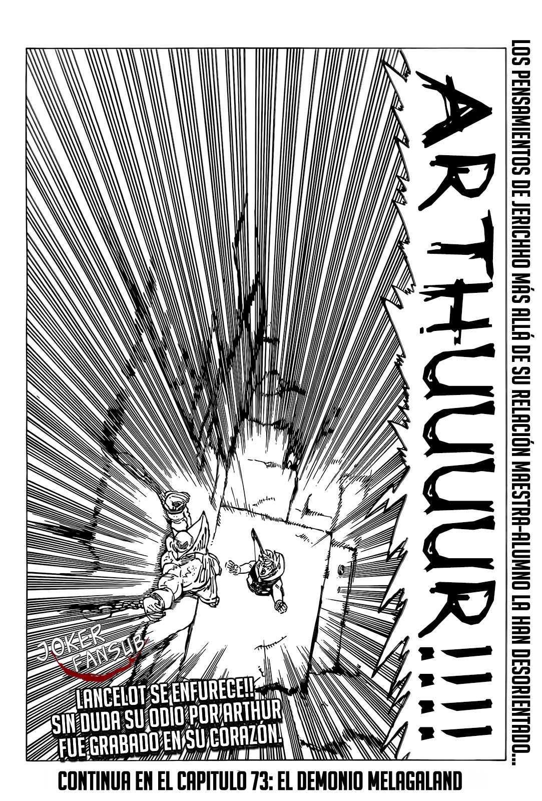 Mokushiroku no Yonkishi Capitulo 72: Un corazón helado y ardiente página 21