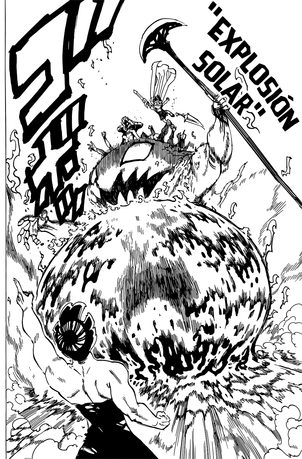 Mokushiroku no Yonkishi Capitulo 73: El demonio Melagaland página 12